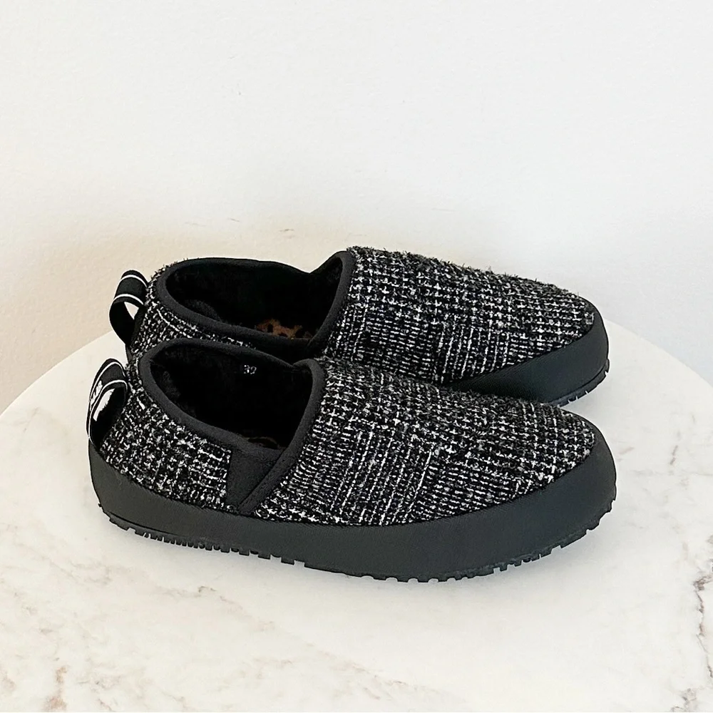 NEW P448 Anthropologie Laby Platform Slip on Plaid Size 39 EU 8.5 - 9 US